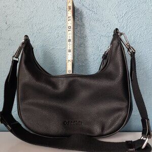 Womens black Calvin Klein shoulder bag